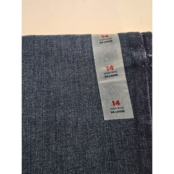 Old Navy OG Loose High-Rise Denim Jeans Size 14 For Women - Picture 3 of 6